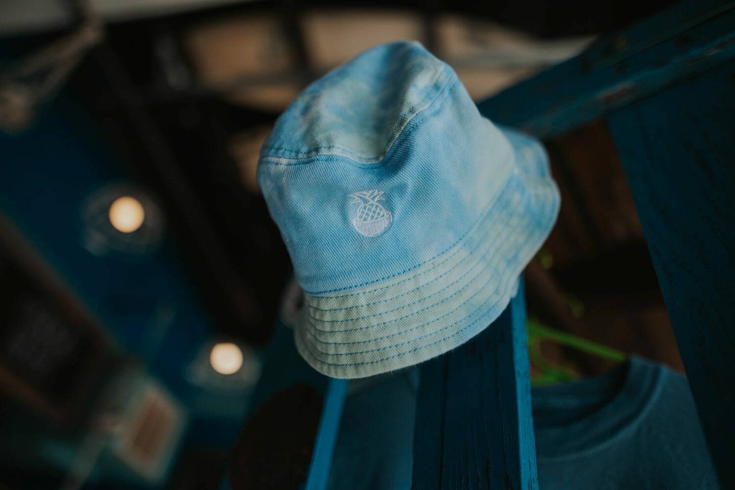 Pineapple Insignia Tie Dye Bucket Hat - Image 2